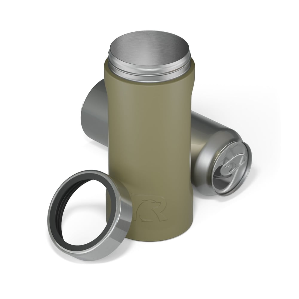 RTIC Outdoors - 24oz Ultimate Can Cooler - Olive - Image 4