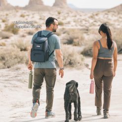 Alternative view of RTIC Outdoors - Lightweight Backpack Cooler-Navy & Black