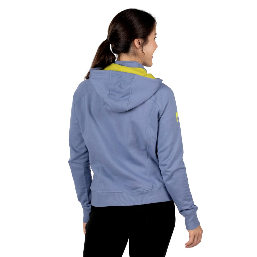 RTIC Outdoors - Women's Water-Repellent Full-Zip Hoodie-Cobalt - Image 6