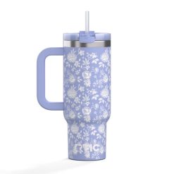 RTIC Outdoors - Road Trip Tumbler - Periwinkle Bouquet