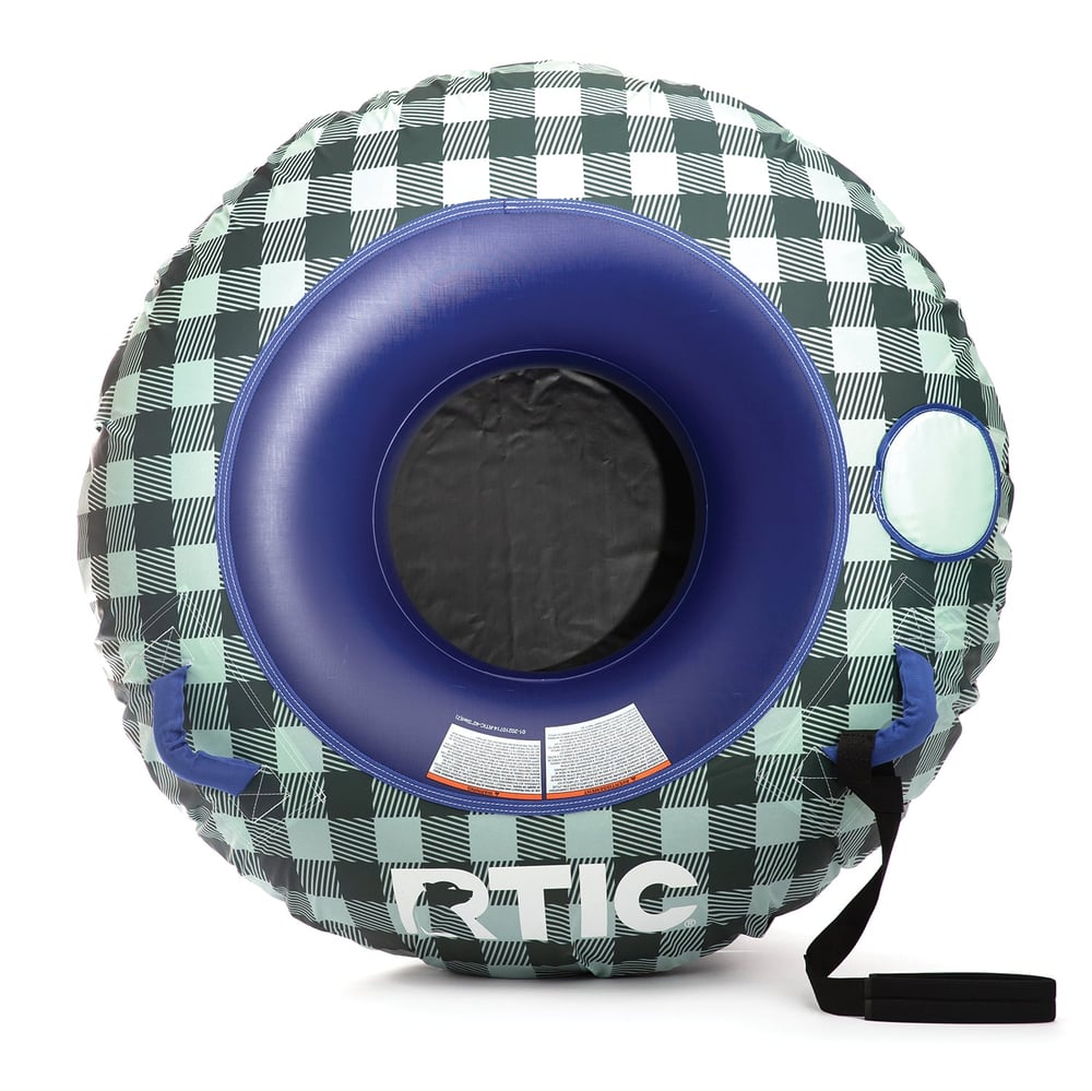 RTIC Outdoors - Tough Snow Tubes- Harbor Blue/Teal Plaid