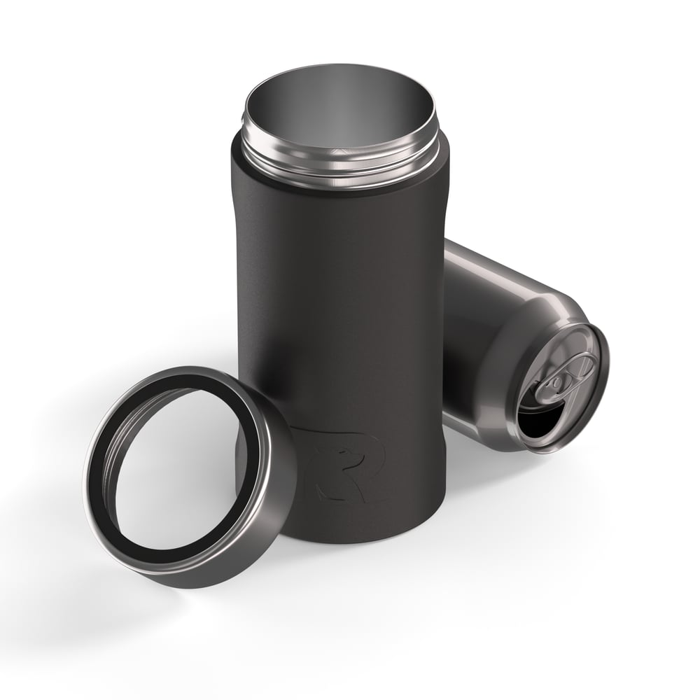 RTIC Outdoors - 16oz Ultimate Craft Can Cooler - Black - Image 4
