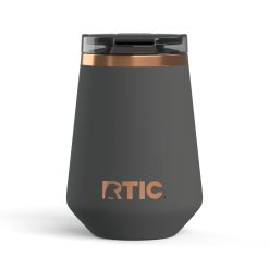 RTIC Outdoors - 12oz Happy Hour Wine Tumbler - Light Black