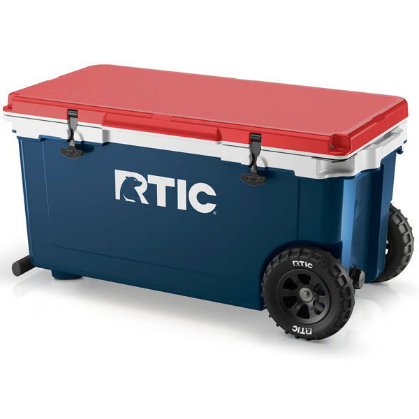 RTIC Outdoors - 72 QT Ultra-Light Wheeled Cooler - Patriot