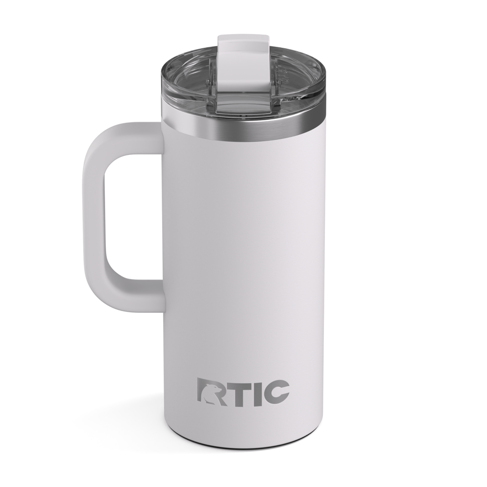 RTIC Outdoors - Road Trip Travel Mug - White - Image 4