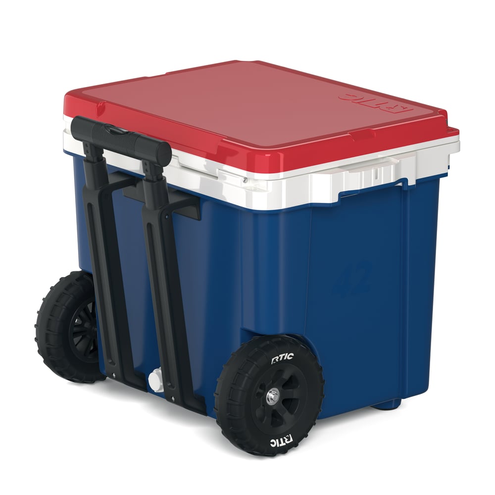 RTIC Outdoors - 42 QT Ultra-Light Wheeled Cooler - Patriot - Image 8