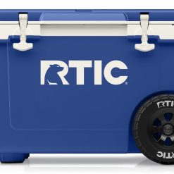 Alternative view of RTIC Outdoors - 52 QT Ultra-Light Wheeled Cooler - Cobalt & White