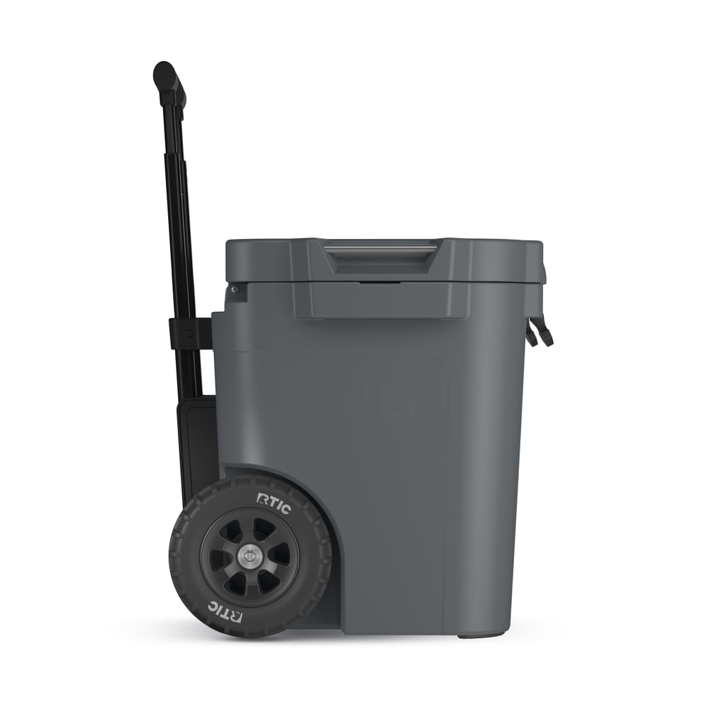 RTIC Outdoors - 45 QT Ultra-Tough Wheeled Cooler - Dark Grey - Image 12