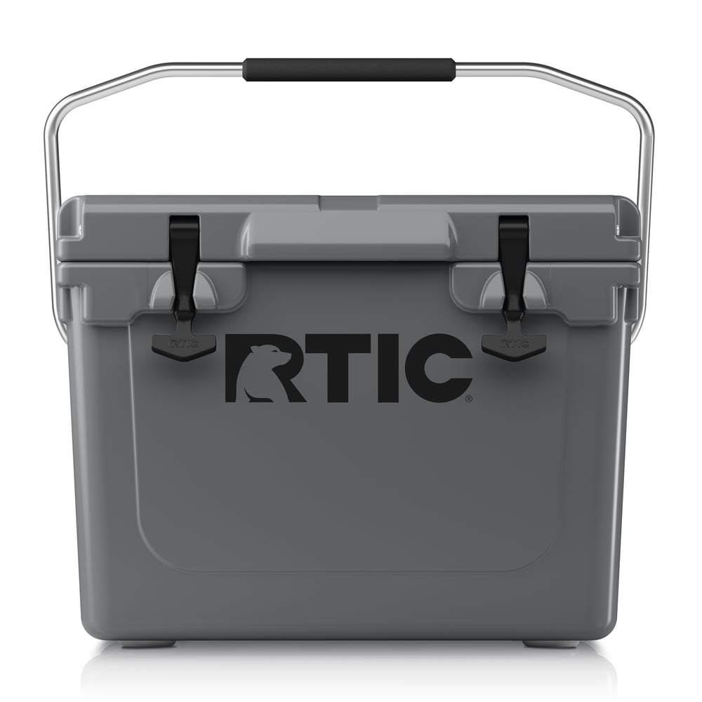 RTIC Outdoors - 20 QT Ultra-Tough Cooler - Dark Grey - Image 2