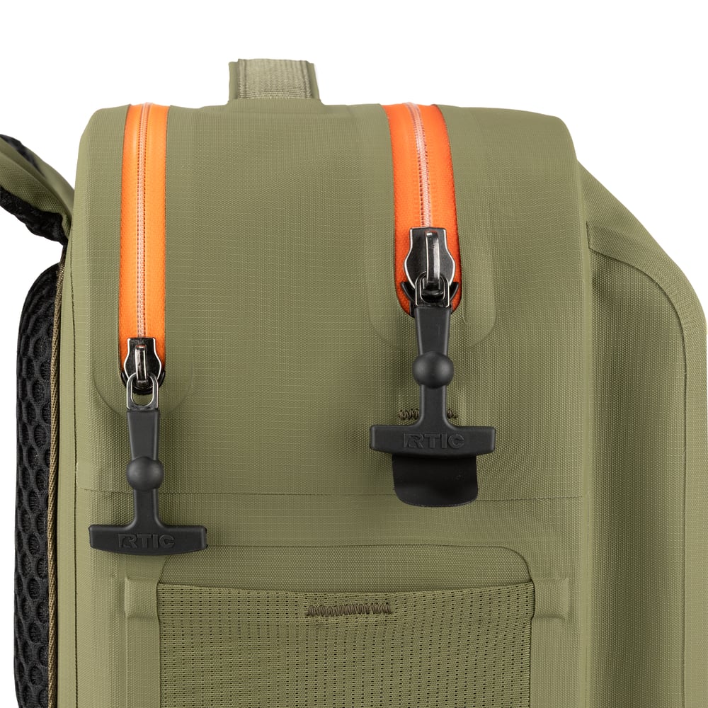 RTIC Outdoors - RAIN OR SHINE-Olive & Orange - Image 9