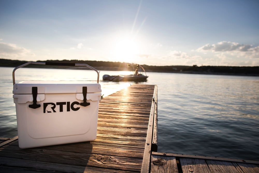 RTIC Outdoors - 20 QT Ultra-Tough Cooler - Tan - Image 8