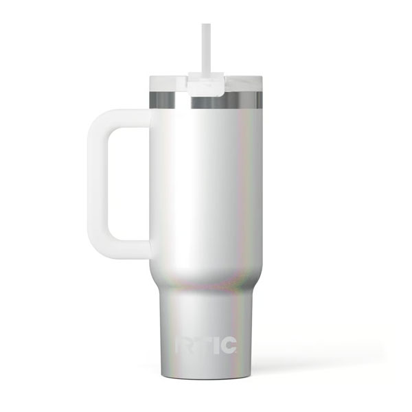 RTIC Outdoors - Road Trip Tumbler - White Glitter