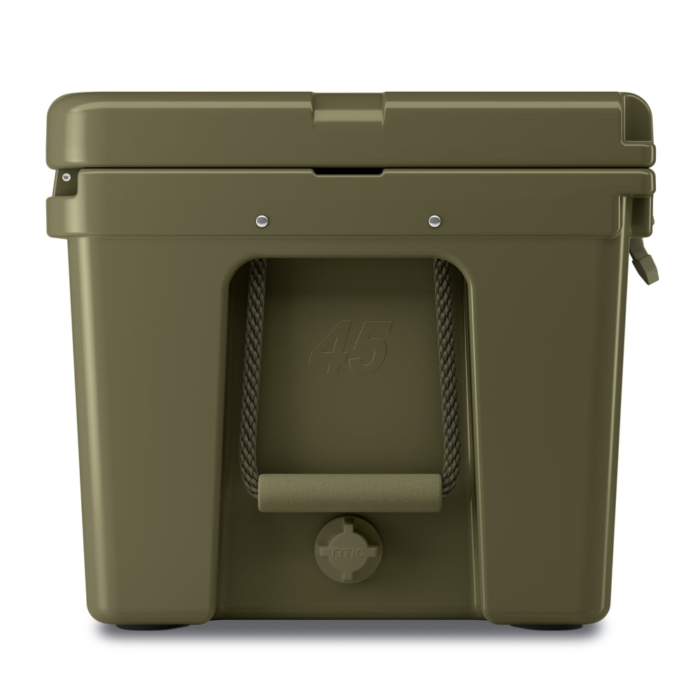 RTIC Outdoors - 45 QT Ultra-Tough Cooler - Olive - Image 4