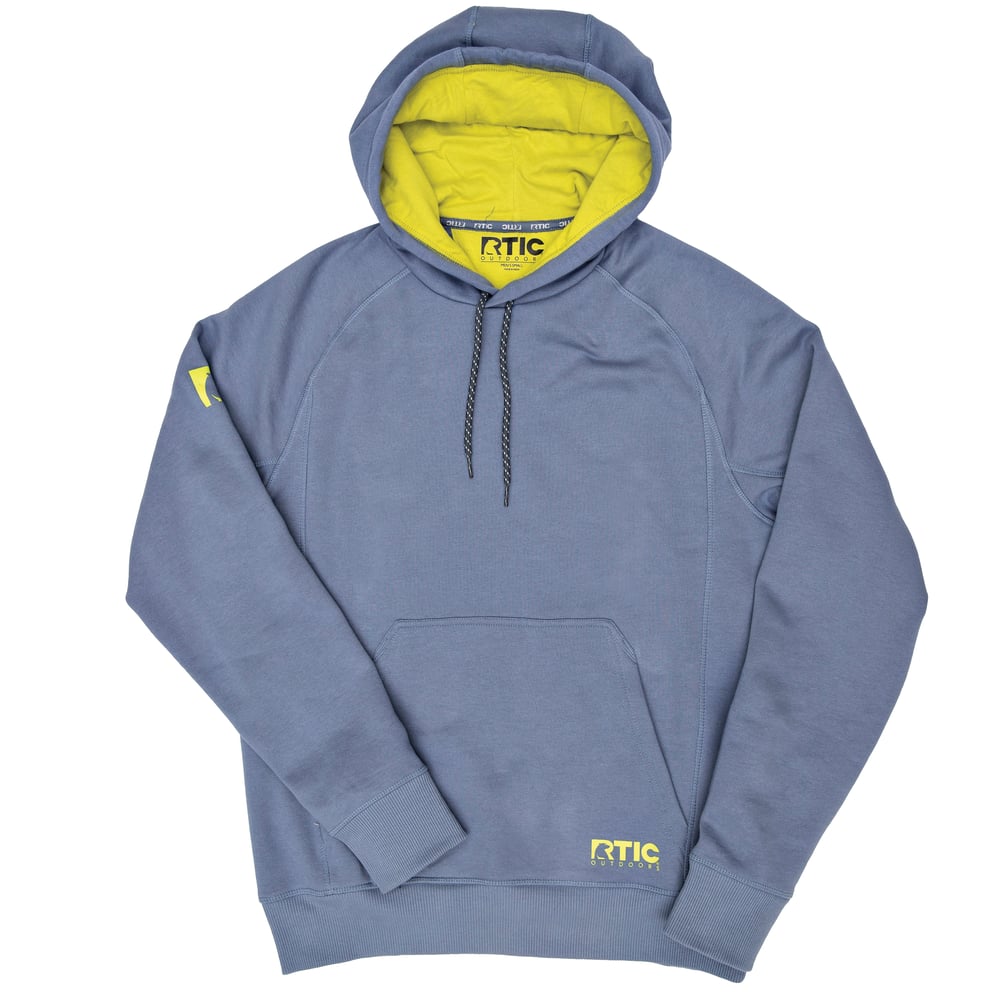 RTIC Outdoors - Water-Repellent Pullover Hoodie - Athletic Fit - Cobalt - Image 4