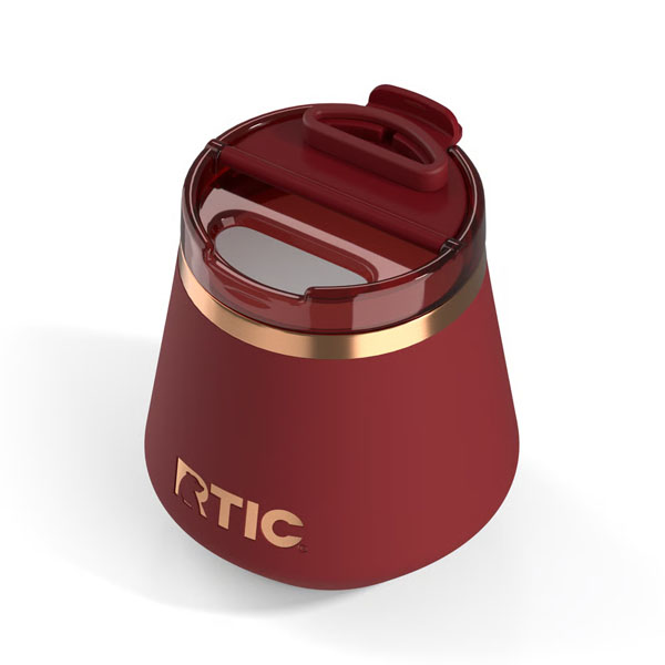 RTIC Outdoors - 8oz Happy Hour Pint Tumbler - Black Cherry - Image 5