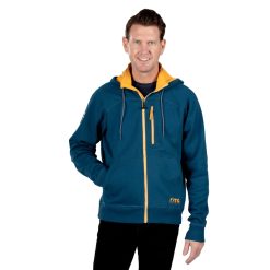 RTIC Outdoors - Men's Water-Repellent Full-Zip Hoodie-Navy