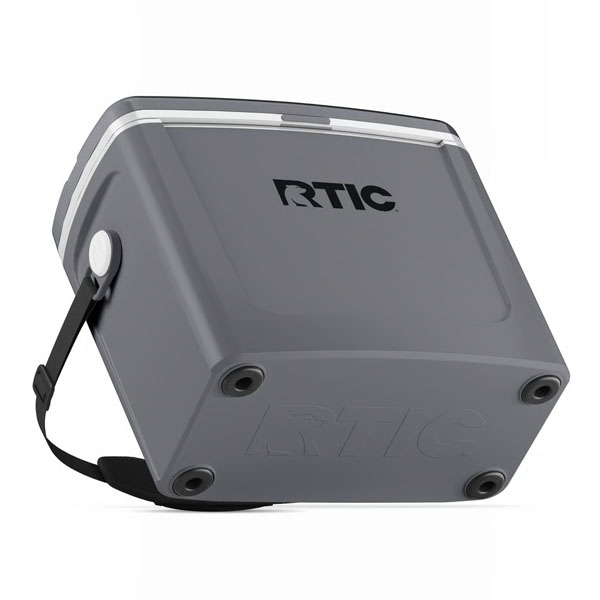 RTIC Outdoors - 16 QT Road Trip Cooler - Dark Grey & Cool Grey - Image 3