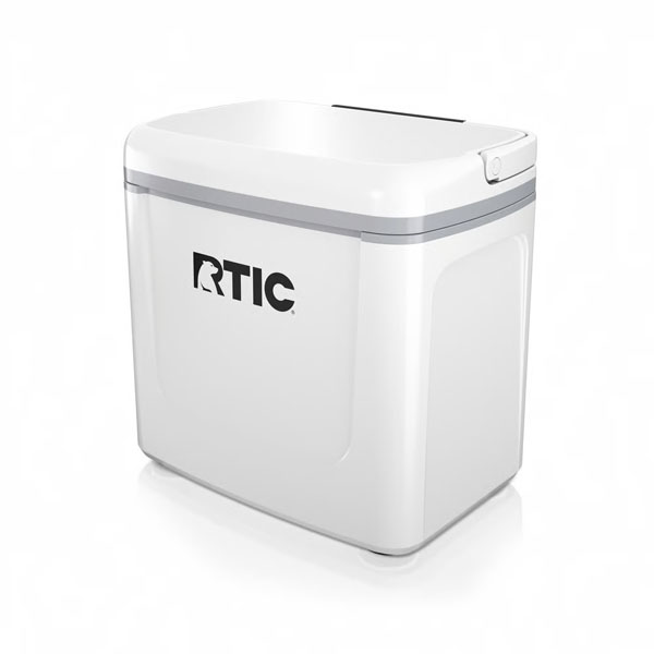 RTIC Outdoors - 8 QT Road Trip Personal Cooler - White & Grey - Image 4