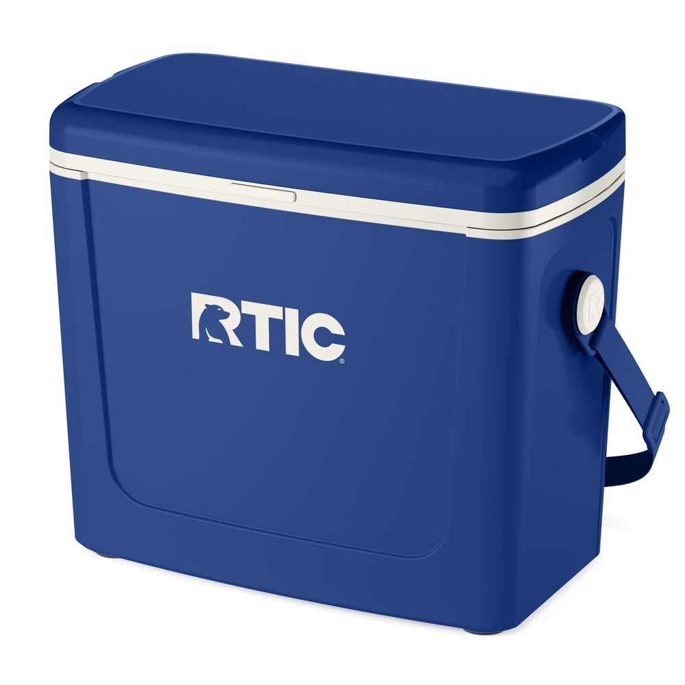 RTIC Outdoors - 16 QT Road Trip Cooler - Cobalt & White