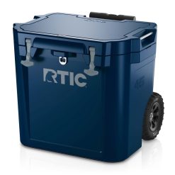 RTIC Outdoors - 45 QT Ultra-Tough Wheeled Cooler - Navy