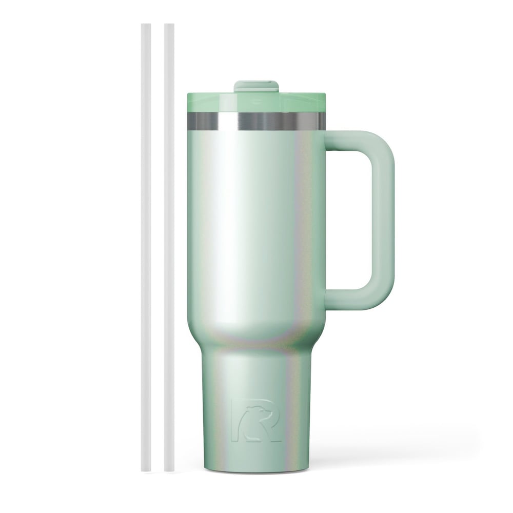 RTIC Outdoors - Road Trip Tumbler - Fresh Mint Glitter - Image 2