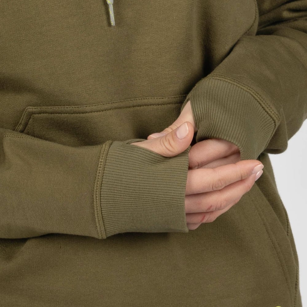 RTIC Outdoors - Water-Repellent Pullover Hoodie - Athletic Fit - Olive - Image 5