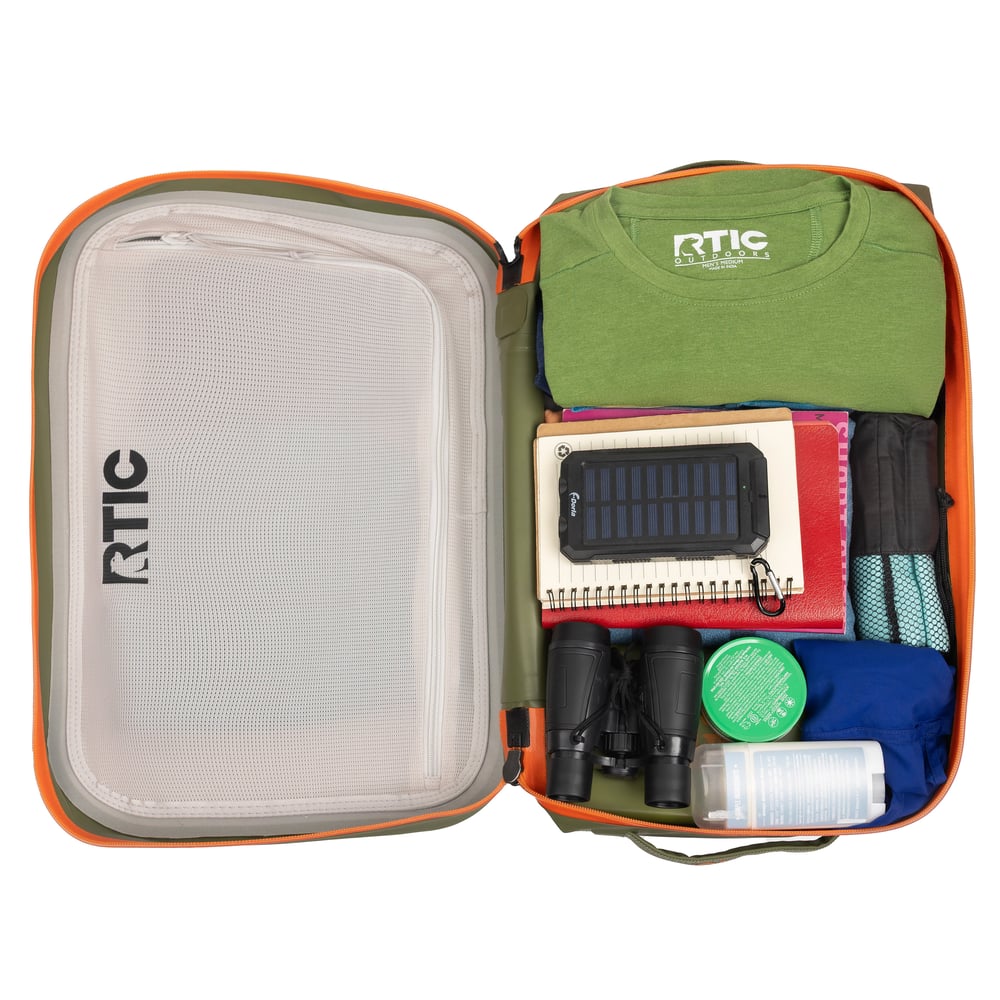 RTIC Outdoors - RAIN OR SHINE-Olive & Orange - Image 12