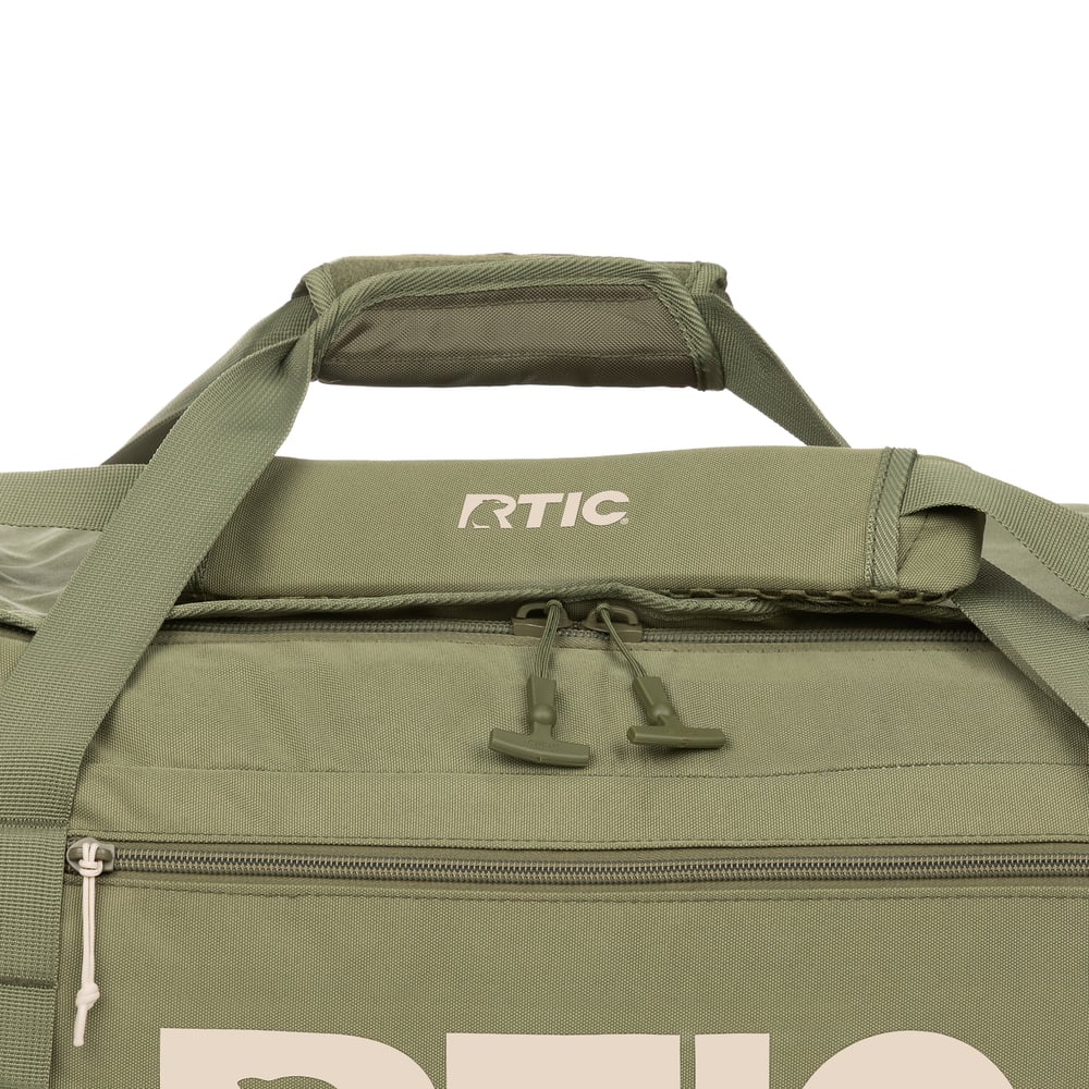 RTIC Outdoors - Road Trip Duffle Bag-Olive & Beach - Image 2