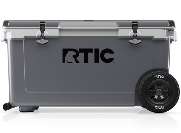 RTIC Outdoors - 72 QT Ultra-Light Wheeled Cooler - Dark Grey & Cool Grey - Image 2