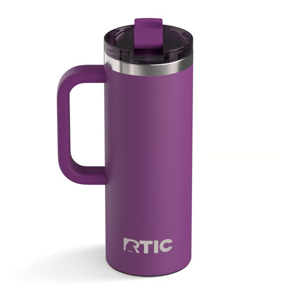 RTIC Outdoors - Road Trip Travel Mug - Berry Jam - Image 4
