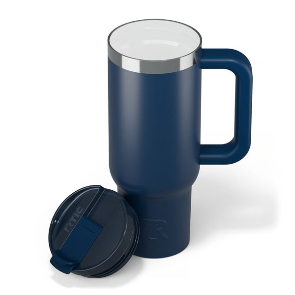 RTIC Outdoors - Road Trip Tumbler - Navy - Image 4