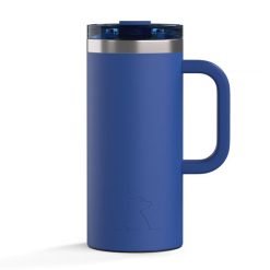 Alternative view of RTIC Outdoors - Road Trip Travel Mug - Cobalt