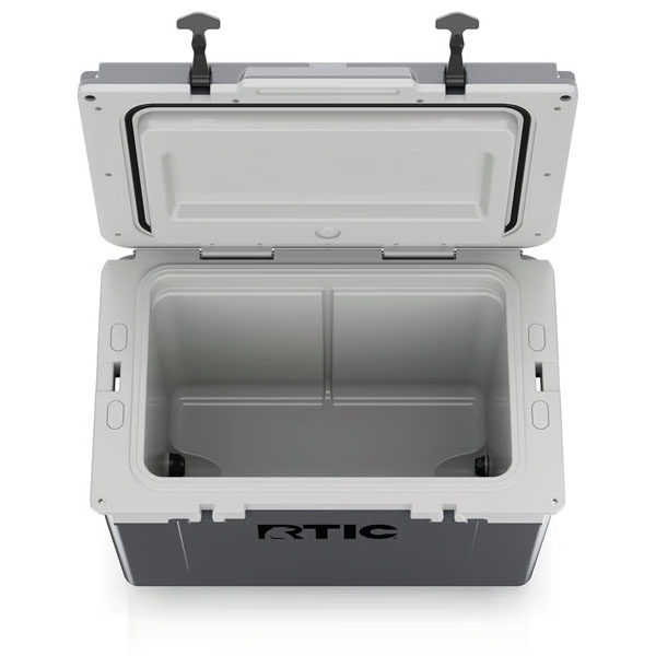 RTIC Outdoors - 52 QT Ultra-Light Cooler - Dark Grey & Cool Grey - Image 5