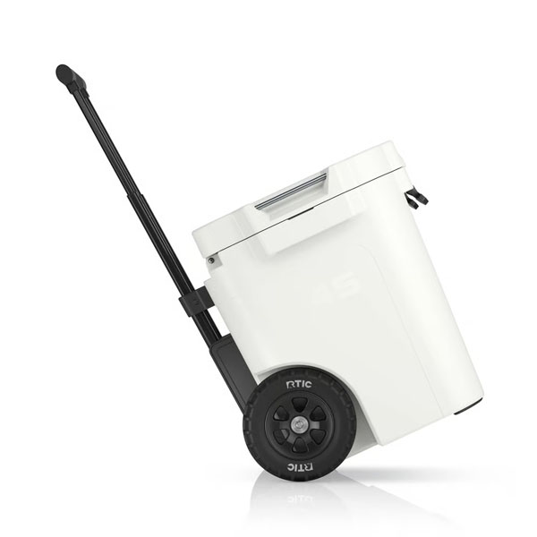 RTIC Outdoors - 45 QT Ultra-Tough Wheeled Cooler - White - Image 8