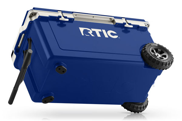 RTIC Outdoors - 72 QT Ultra-Light Wheeled Cooler - Cobalt & White - Image 5