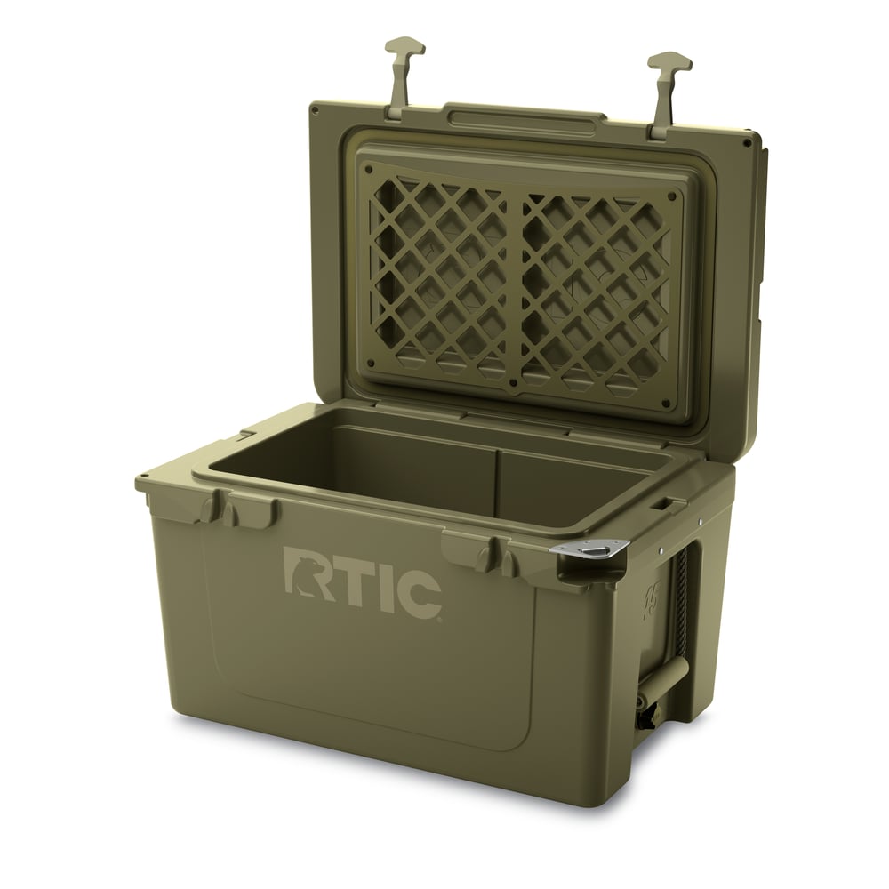 RTIC Outdoors - 45 QT Ultra-Tough Cooler - Olive - Image 5