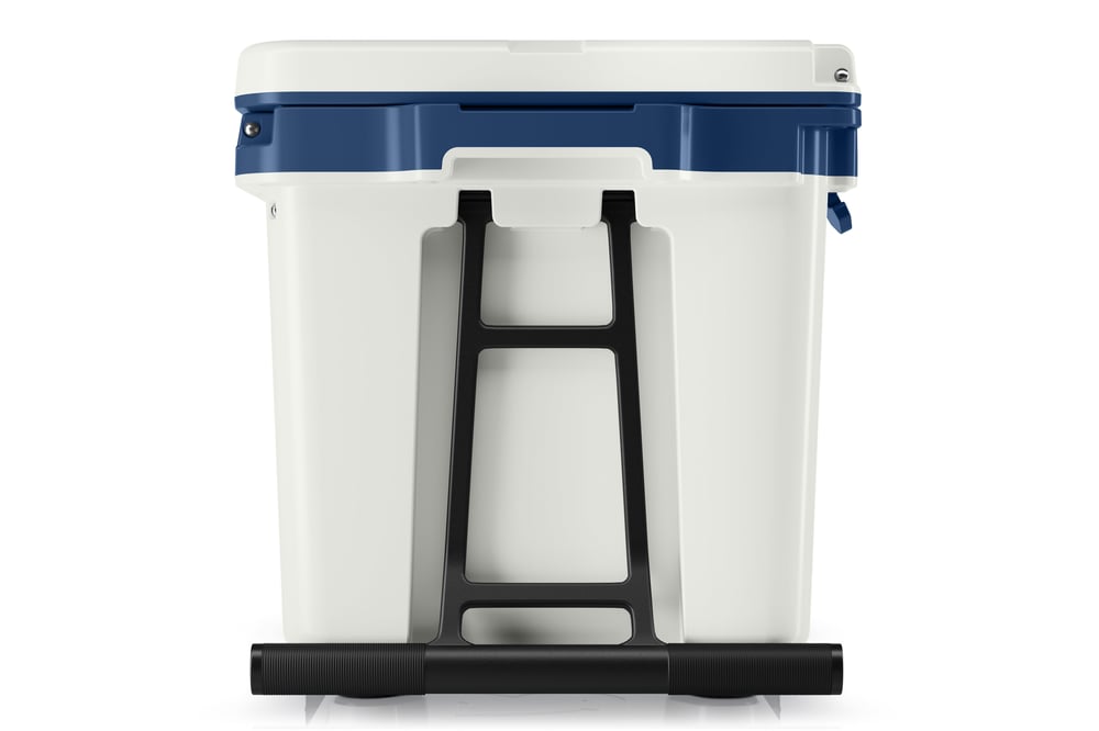 RTIC Outdoors - 72 QT Ultra-Light Wheeled Cooler - Cool Grey & Navy - Image 4