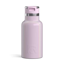 Alternative view of RTIC Outdoors - 12oz Little Journey Bottle - Pale Pink Glitter