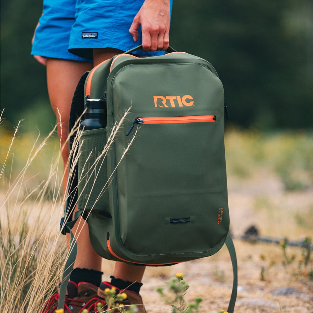 RTIC Outdoors - RAIN OR SHINE-Olive & Orange - Image 16