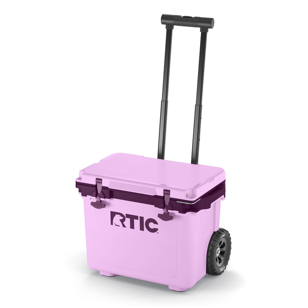 RTIC Outdoors - 22 QT Ultra-Light Wheeled Cooler - Lavender/Plum - Image 10