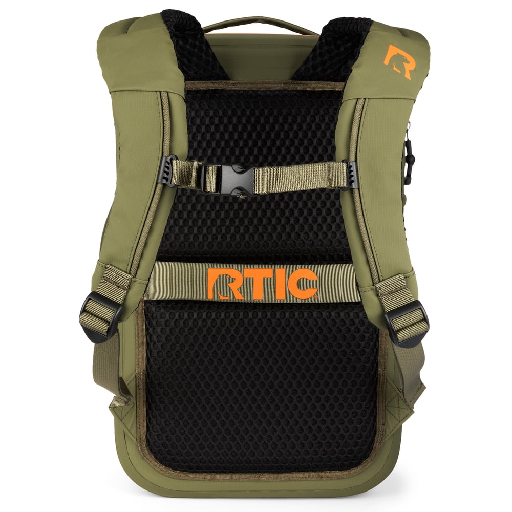 RTIC Outdoors - RAIN OR SHINE-Olive & Orange - Image 4