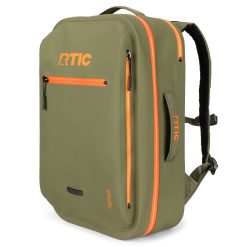 Alternative view of RTIC Outdoors - RAIN OR SHINE-Olive & Orange