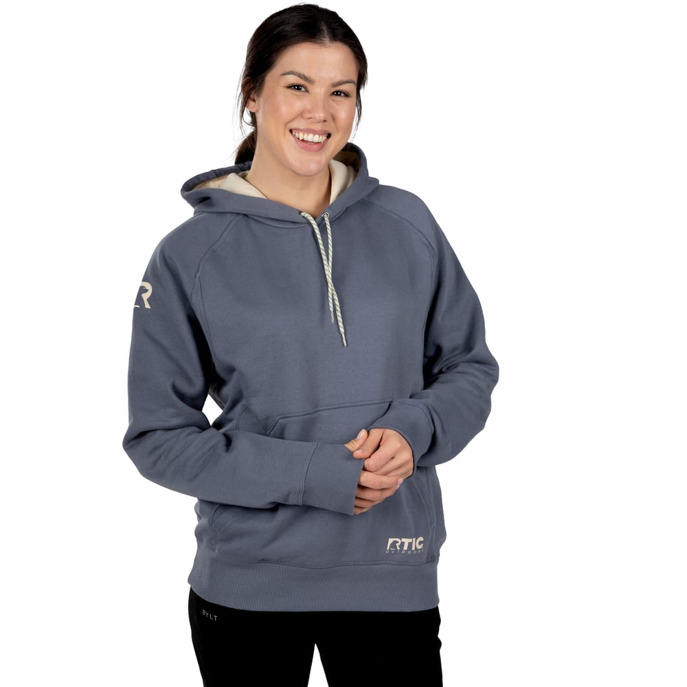 RTIC Outdoors - Water-Repellent Pullover Hoodie - Athletic Fit - Gray Stone - Image 5