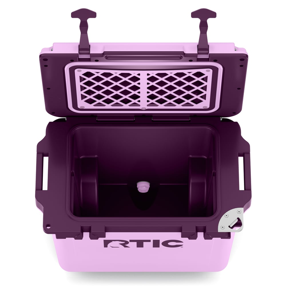 RTIC Outdoors - 22 QT Ultra-Light Wheeled Cooler - Lavender/Plum - Image 5