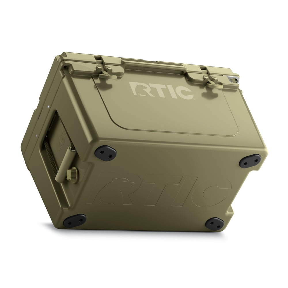 RTIC Outdoors - 45 QT Ultra-Tough Cooler - Olive - Image 6
