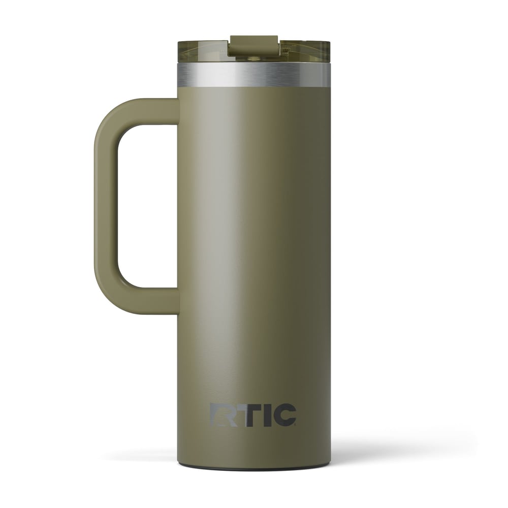 RTIC Outdoors - Road Trip Travel Mug - Olive