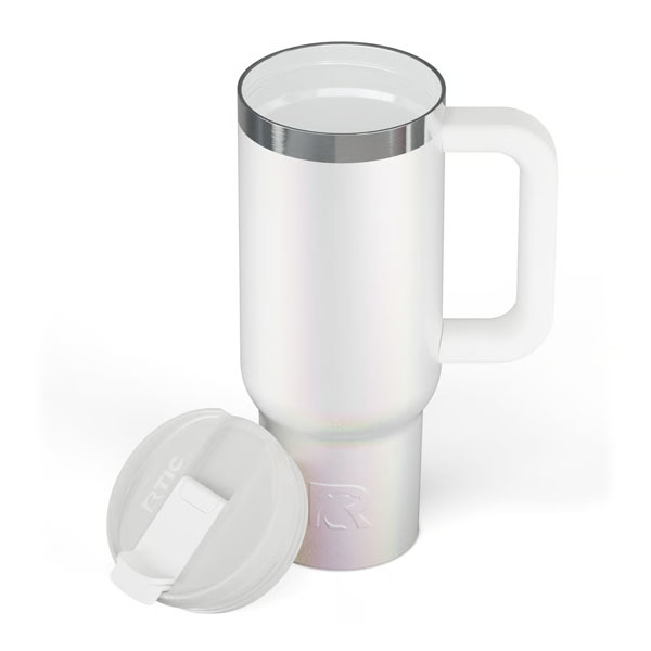 RTIC Outdoors - Road Trip Tumbler - White Glitter - Image 4