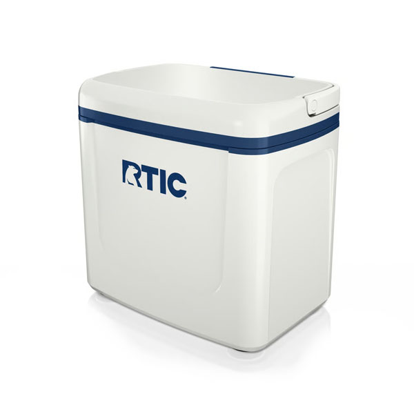 RTIC Outdoors - 8 QT Road Trip Personal Cooler - Cool Grey & Navy - Image 4