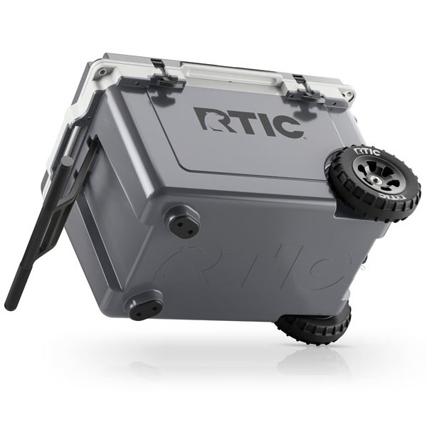 RTIC Outdoors - 52 QT Ultra-Light Wheeled Cooler - Dark Grey & Cool Grey - Image 5