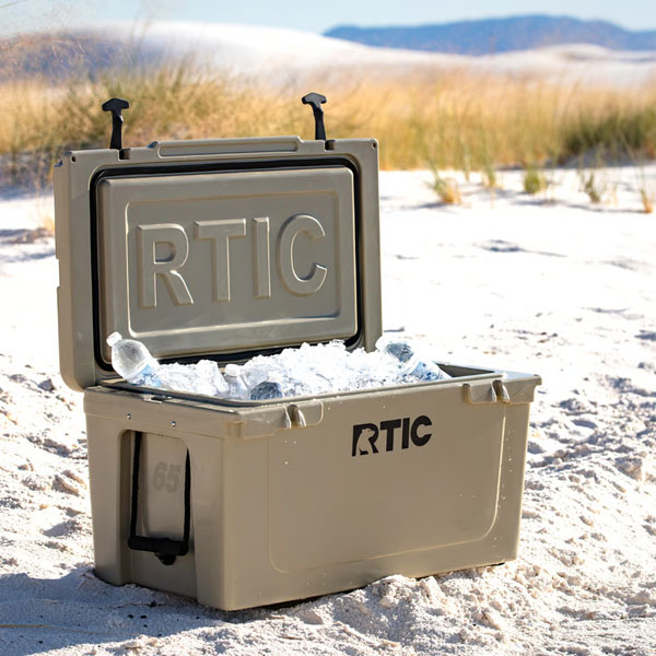 RTIC Outdoors - 65 QT Ultra-Tough Cooler - Navy - Image 7